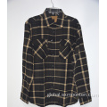 Mens Flannel Shirts Plaid OEM New Fashion Cotton Mens Plaid Flannel Shirt Manufactory